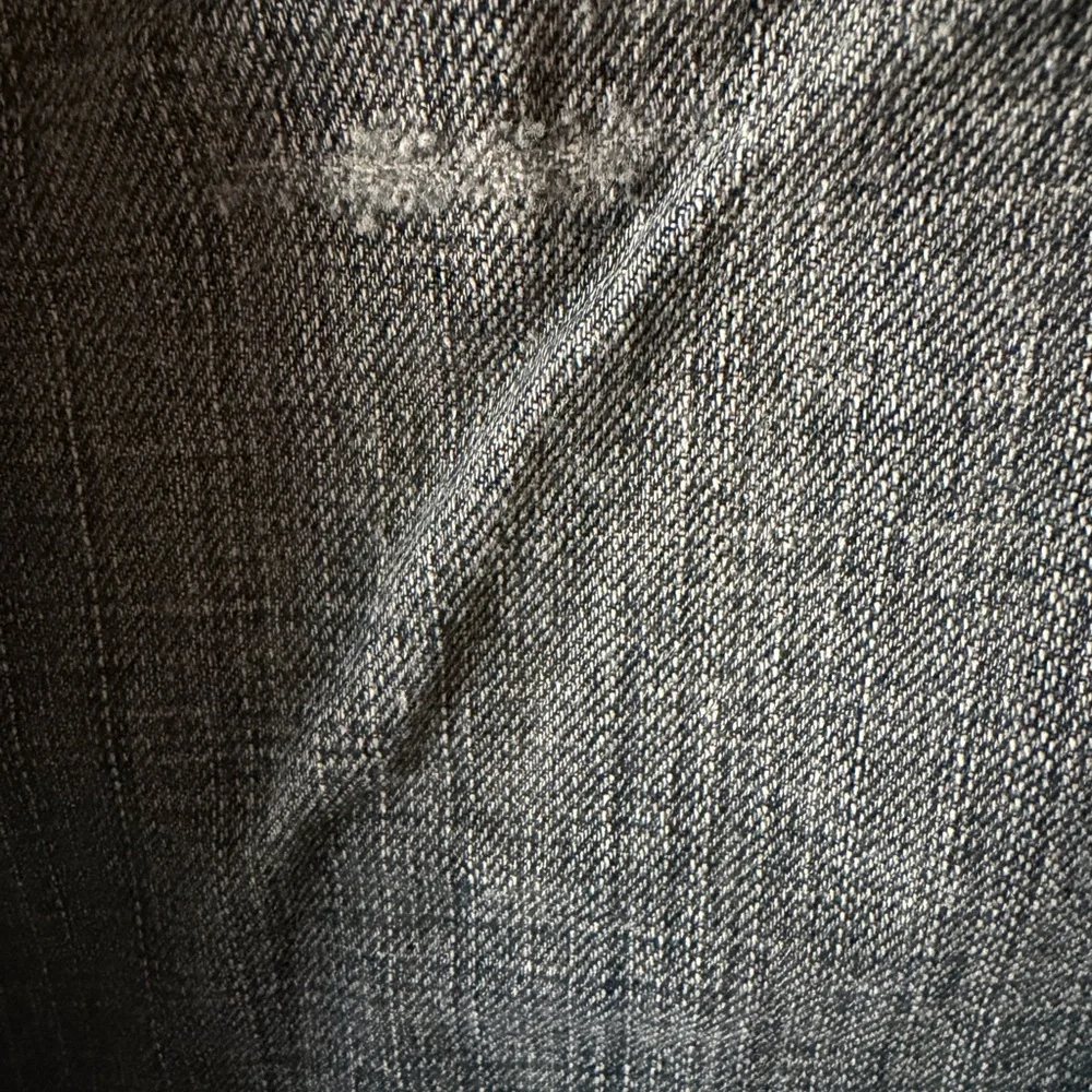 Levi’s Men’s 505 Jeans 36x32 Regular Fit Blue Frayed Cuffs
